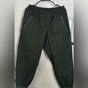 adidas x IVY PARK Green & Black Denim Track Pants